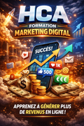 HCA - FORMATION MARKETING DIGITAL - LIVRAISON IMMEDIATE PAR MAIL 📦